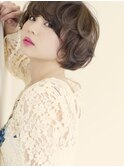 【favori　自由が丘】大人かわいいふわくしゅショートボブ