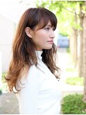 無造作感がポイントのアンニュイカールロブ