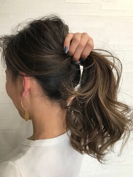 ヘアアンドスパ コー(hair&spa KO) 外国人風カラー