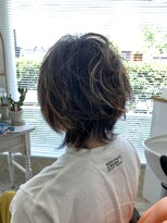 ヘアーアンドビューティー ギブリ(Ghibli) ウルフボブ