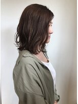 ヘア ミール(hair mirle)&nbsp;切りっぱなしボブ