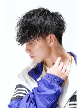 リップスヘアー 銀座(LIPPS hair) スパイラルマッシュパーマ