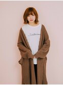 ぱっつんボブ/20代/30代/40代/50代/西阿知/イオン倉敷