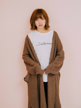 アカサ(A.casa) ぱっつんボブ/20代/30代/40代/50代/西阿知/イオン倉敷