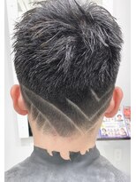 ストーリー(story) バリアート、剃り込みデザイン