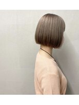 タグ(#tag)&nbsp;#ホワイトベージュ×ミニボブ