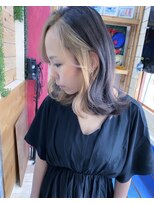 トーク 伊丹本店(TAL'KE)&nbsp;TAL'KE/インナーカラー×ベージュブロンド_711