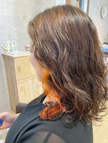 ヘアサロン シロップ(Hair Salon Syrup)&nbsp;イヤリングカラー【オレンジ】