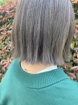 ネオヘアー 曳舟店(NEO Hair) オリーブグレージュ【クゴウ】デザインカラー/似合わせカット