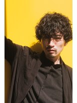 2.30代に人気◎大人のルードヘア波巻きツイストスパイラルパーマ