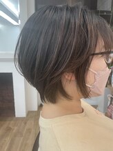 【お客様が再現できる】ヘアスタイル【長崎市/浜町/ショート/縮毛矯正/髪質改善/白髪ぼかし/】