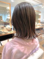ネオリーブ チロル 横浜西口店(Neolive CiroL.)&nbsp;大人可愛い切りっぱなしロブスタイル