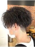 スペインカール/スパイキーショート/フェザーパーマ/刈り上げ