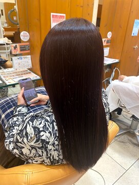 ヘアーアンドメイク エクリ 不動前店(Hair&Make equri) 秋の暗髪カラー