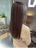 ハイライト/グレージュ/ロング