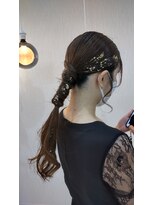 ハナココ 水戸店(hana Coco)&nbsp;金箔　タイトローポニー