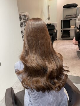 シー(SEA) ブリーチ無しブラウンベージュカラー♪