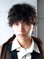 ライラ(Lyla)&nbsp;ルーズで無造作　ほつスパマッシュウルフ　下北沢　メンズパーマ