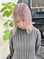 チュダック(ChuDuck)&nbsp;韓国風《ホワイトピンク》ハイトーン/ケアブリーチ/ダブルカラー