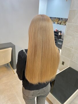 オズ 郡山桑野店(OZ) イメチェンハッシュカットフルバング似合わせレッドブラウン