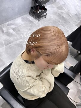 ジゼル 梅田(GiseL) milk tea beige