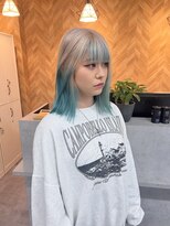 リズ(Li’s)&nbsp;ハイトーン/シアン/水色/ホワイト