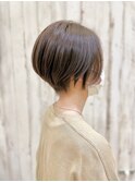 ショートボブ×アッシュベージュ×浦和の美容室ARTS谷島樹