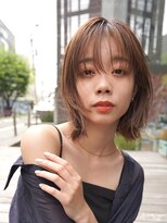 ニコ トウキョウ 渋谷(nico TOKYO)&nbsp;ミディアムレイヤーカットボブウルフ/10代20代/インナーカラー