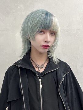 スノットバイガルテ(SNOT by GARTE) ハイトーンカラー/ツートンカラー/ペールカラー/ウルフカット