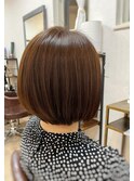 レディースショートボブヘア〔八戸,田向〕