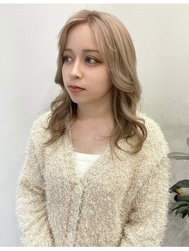 ヌードルバイコア(noodle by CoRe.gn) blonde beige