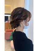 【浴衣ヘアセット】ゆるふわアップスタイル/more岡崎   大山