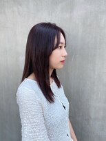 ブランチヘアー(branch hair)&nbsp;艶髪ストレート×ボルドールビー