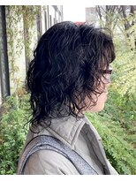 ルプラ ガーデン(le-pla garden) ウルフ#ミディアム#ケアパーマ#レイヤーカット#豊橋#豊川#田原