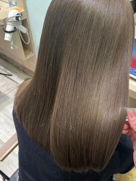 ヘアーメイクオズ(hair make O/S) |mizuho|髪質改善ツヤ髪オリーブグレージュくすみベージュ