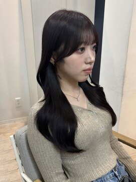 ミレバイジェニー (mirae by geny) 耳にかけても可愛い 後れ毛 r