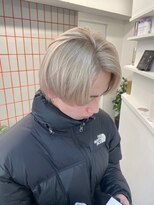 メンズペレ 渋谷(MEN'S PELE)&nbsp;ニュアンスパーマ/韓国マッシュ/スパイキーショート/渋谷