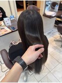 黒髪/ボブウルフ/ネビージュ／小顔／ワンレン/千葉/宮野翔