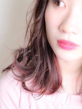 ニフティ(NIFTY) パープルミディアム グラカラー＋インナーカラー/熊本/上通