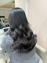 アミー 駒澤(Ammy komazawa)&nbsp;コテ巻き風パーマ/レイヤースタイル