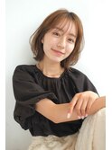 大人フェミニンボブ