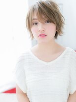 スペース 海浜幕張(spes) 海浜幕張/髪質改善/ホワイトグレージュ!フェザーショートh