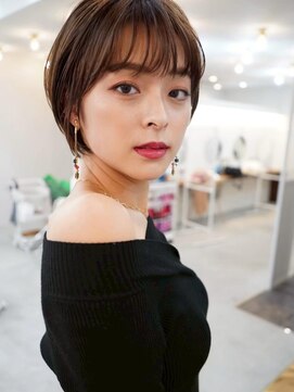 ロミー 本厚木(ROMMY.) 大人可愛いマッシュボブ◎フェザーショート/髪質改善マニッシュ