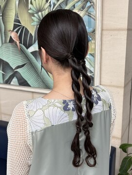 デューヘアー(due hair) ヘアセット/ヘアアレンジ/結婚式お呼ばれヘア