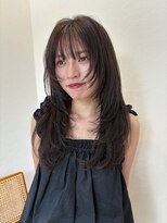 ソレイユトウキョウシブヤ(SOLEIL TOKYO shibuya)&nbsp;レイヤーカット/アッシュブラウン