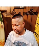 サンフラット(Sun Flat)&nbsp;クロップスタイル×ハイフェード