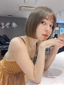 ロンドルピナス 小倉(Lond Lupinus) 顔型別ヘアスタイル特集 /チェリーブラウン /ミニウルフ/北九州