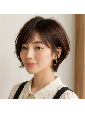 スープレックス ヘアーデザイン(SOUPREX HAIR DESIGN) ショートレイヤーボブ　20代 30代 40代 50代 60代　髪質改善
