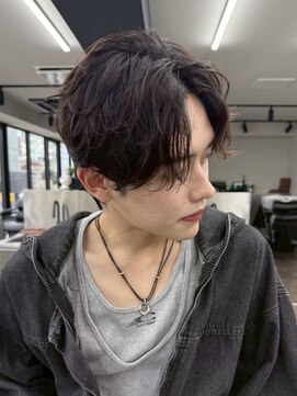 グッドタイムエフティフィフス 横浜西口(GoodTimes ft.fifth) 横浜西口マッシュニュアンスパーマフェザーショート緩め