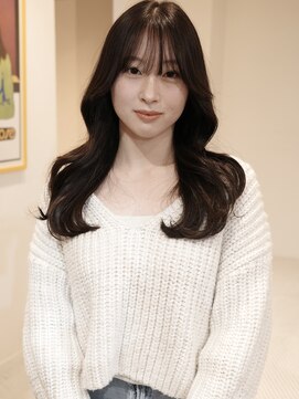 " レイヤーカット "/くびれ巻き/顔周りカット/サイドバング